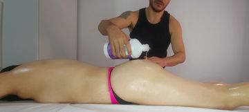 naughty married woman and her masseur