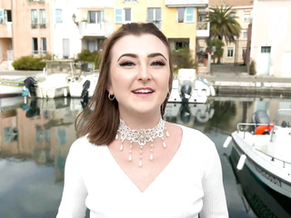 ”Tracy, 19, lingerie saleswoman!”