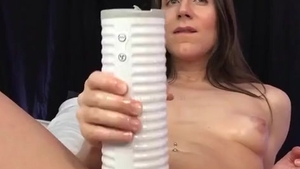 Sensuous Trans Girl With Innate mammories Maturbates With A Fleshlight