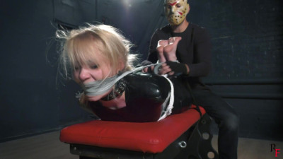 Agent Olivia spy in tough bastinado pain