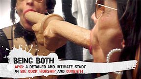 43 Trailer-Detailed intimate study in COCK WORSHIP &amp; CUMBATH