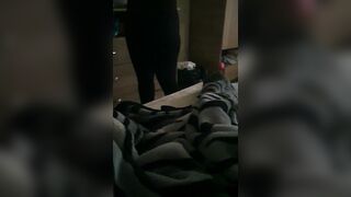Step Sister wants Step Brother Penis when she Catches him