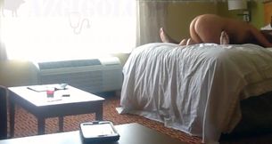 Blonde Hotwife Visits my Hotel Room For Lunch