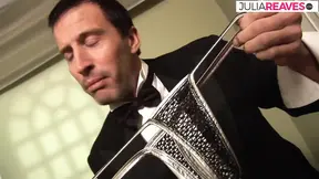 Big-Titted Ebony Rides and Gets Cummed in Her Ass