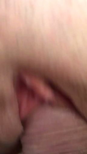 Does it really turn you on when my gaped pussy squirts all over you? Piss 'n' Fuck. Creampie. Close-up.   Clip 1