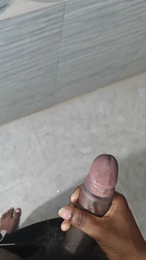 Boy Masterbating Using Hands