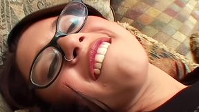 eva angelina takes interracial anal threesome facial