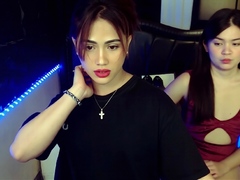 Shemale tranny amateur rammed in butt
