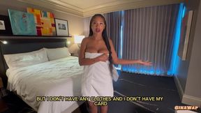 Met Her In the Elevator &mdash;  and now She's Naked In my Hotel Room