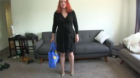 Fembot Pantyhose Sales womans Demonstration