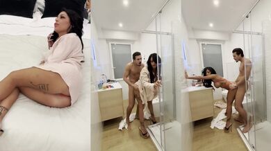 Italian Milf Destroys Joe Di Marco’s Cock Gushing Big Tits