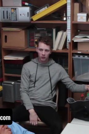 Young Perps - Naughty Little Crook Chris Abbot Dominated And Breeded By Black Officer With Big Cock