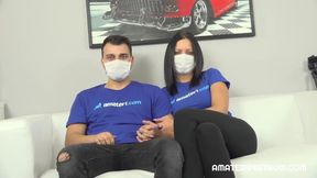 The horny couple is not afraid of coronavirus
