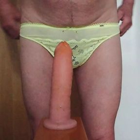 my yellow thong