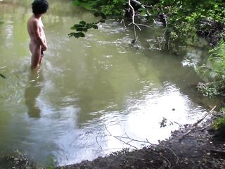 German police woman screws nude stud on the frontier