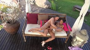 MODEST BLACK WIFE - ANAL SEX WITH BIG WHITE COCK