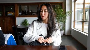 Asian vlogger couple fucks on the road in EPISODE 52