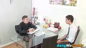 Stepdaddy Minister Bare Fucks His Loyal Twink Subject