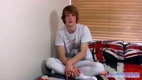 LollipopTwinks: Kai Alexander Takes Full Control Stroking With Fierce Rhythm And