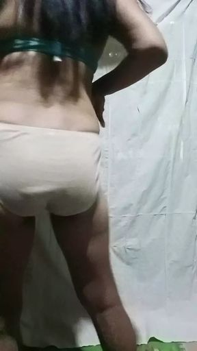 It's so hot here!  This is how I take off my clothes.  Do you like it?