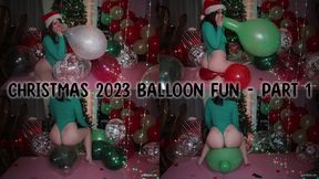 Christmas 2023 Balloon Fun - Part 1