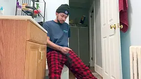 Giving My Dick Fast Hard Intense Strokes And Eating My Cum