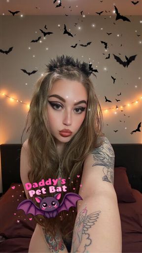 daddy’s pet bat