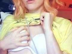 Sexy teen doggystyle fuck on webcam close up