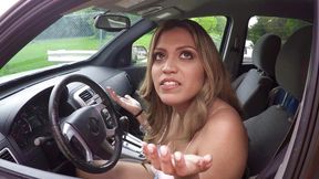 Nicole Ray fucks her mechanic so he will fix her minivan