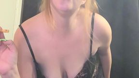 Chain smoking in lace