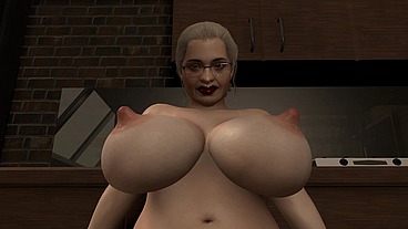 Esmeralda Sucking Dick Before Riding It in the Kitchen