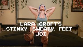 Lara Croft's Footbitch JOI and CEI 720p