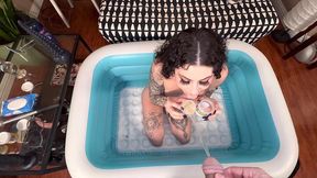 solo anal + piss drinking, dp, atm, gape, huge balls, fisting