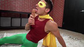 Catman Rims Boy 18+ Wonder in Kinky Gay Cosplay Anal Scene
