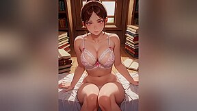 Soft sunlight spills through the attic window, casting gentle shadows on my spread legs—just me, just you, and this lace-trimmed dream.