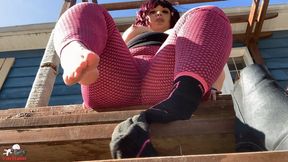 Big Boots, Black Socks and Feet Worship 480p mp4