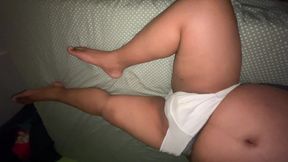 Chubby Man Jerks off in His Stepfather&#039;s Bed