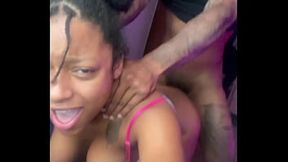 The best amateur video! Hard sex with a gifted guy and lots of intense squirting