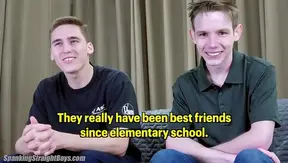 IRL Best Buddies Turn Up The Heat With Intense Straight Boy 18+ Spanking Session