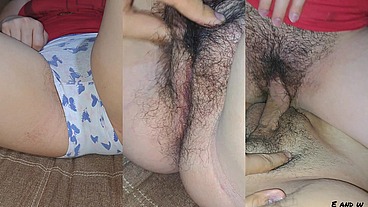 Coño cremoso de mi HERMANASTRA 2