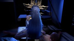 3D Hot Cosplay Model Wearing Sexy Dress Got Her Wet Pussy Fucked so Hard