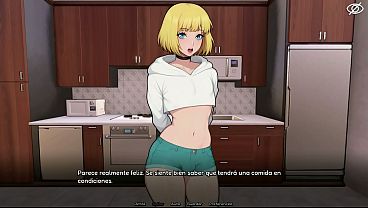 My femboy se queda atascado en la lavadora con su culo expuesto al aire rico