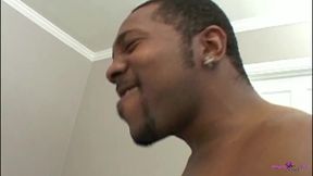 An Amateur Hottie with Tiny Tits Is Involved in Hardcore Banging with a Black Stud