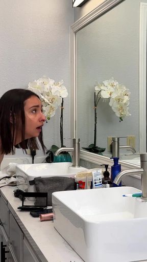 Spectacular moment from &quot;Free Use My Step Sis While She&#039;s Doing Her Makeup - Hailey Rose&quot;