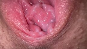 Close up wide pussy spreading and dirty talk, Sexy Mia wants to cum with you