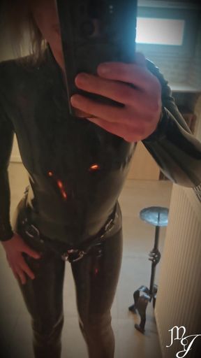 Catsuit and Strapon - Mistress Julia