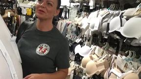 Taken Shopping in a Double Diaper