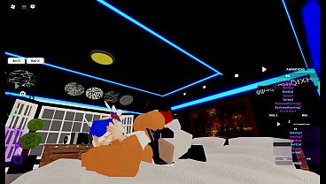 Lesbian girls take on Roblox game together
