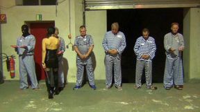 Putting the Prisoners in line for inspection