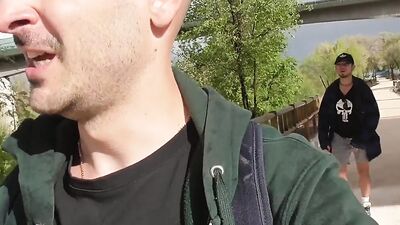 Naughty Leo Bulgari is craving for horny stranger's big dick